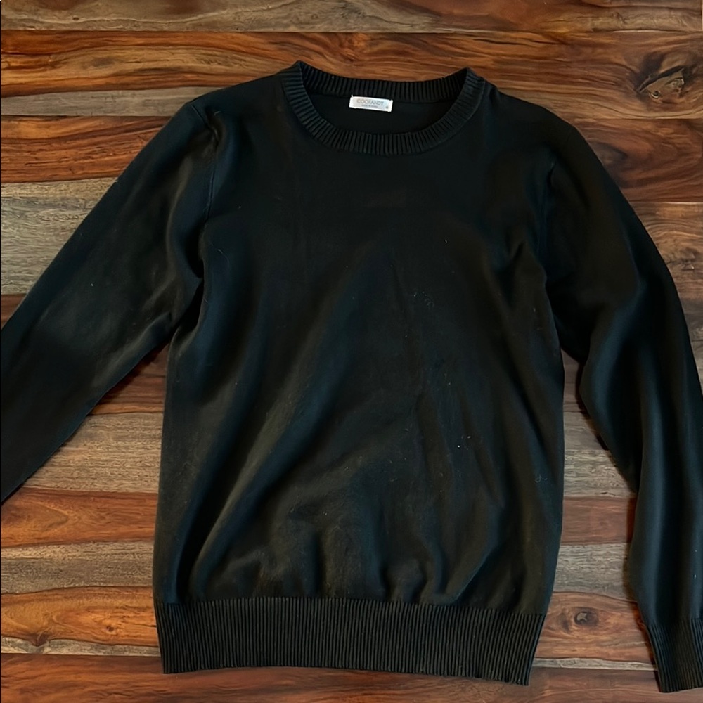 Black Crewneck Sweater